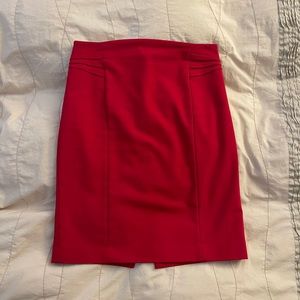 Pencil skirt - Red / Sz 4